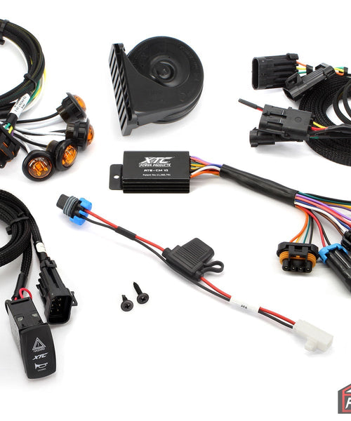 Polaris RZR XP 1000/Turbo 15-18 and RZR 900 16-Up Self-Canceling Turn Signal System with Horn