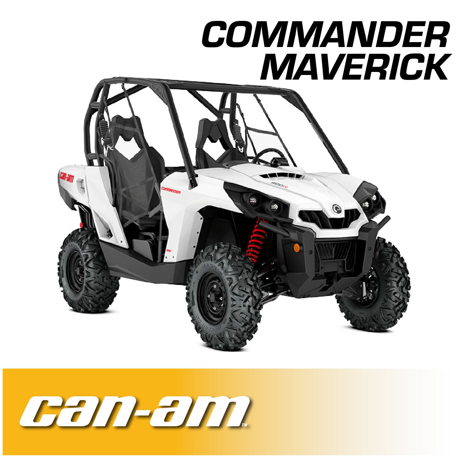 CAN-AM COMMANDER - DASH MOUNT - 696 INTERCOM - M1 BUSINESS/COMMERCIAL MOBILE RADIO AND ALPHA BASS BEHIND THE HEAD HEADSETS