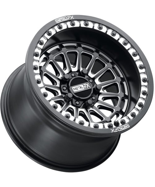 Delta R Beadlock | Satin Black Contrast Cut
