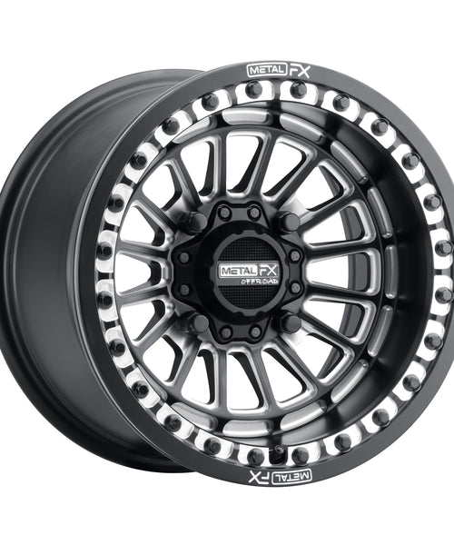 Delta Beadlock | Satin Black Contrast Cut