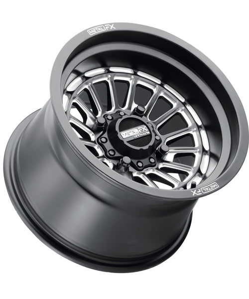Delta Non-Beadlock | Satin Black Contrast Cut