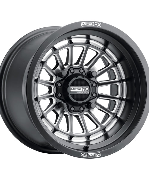 Delta Non-Beadlock | Satin Black Contrast Cut