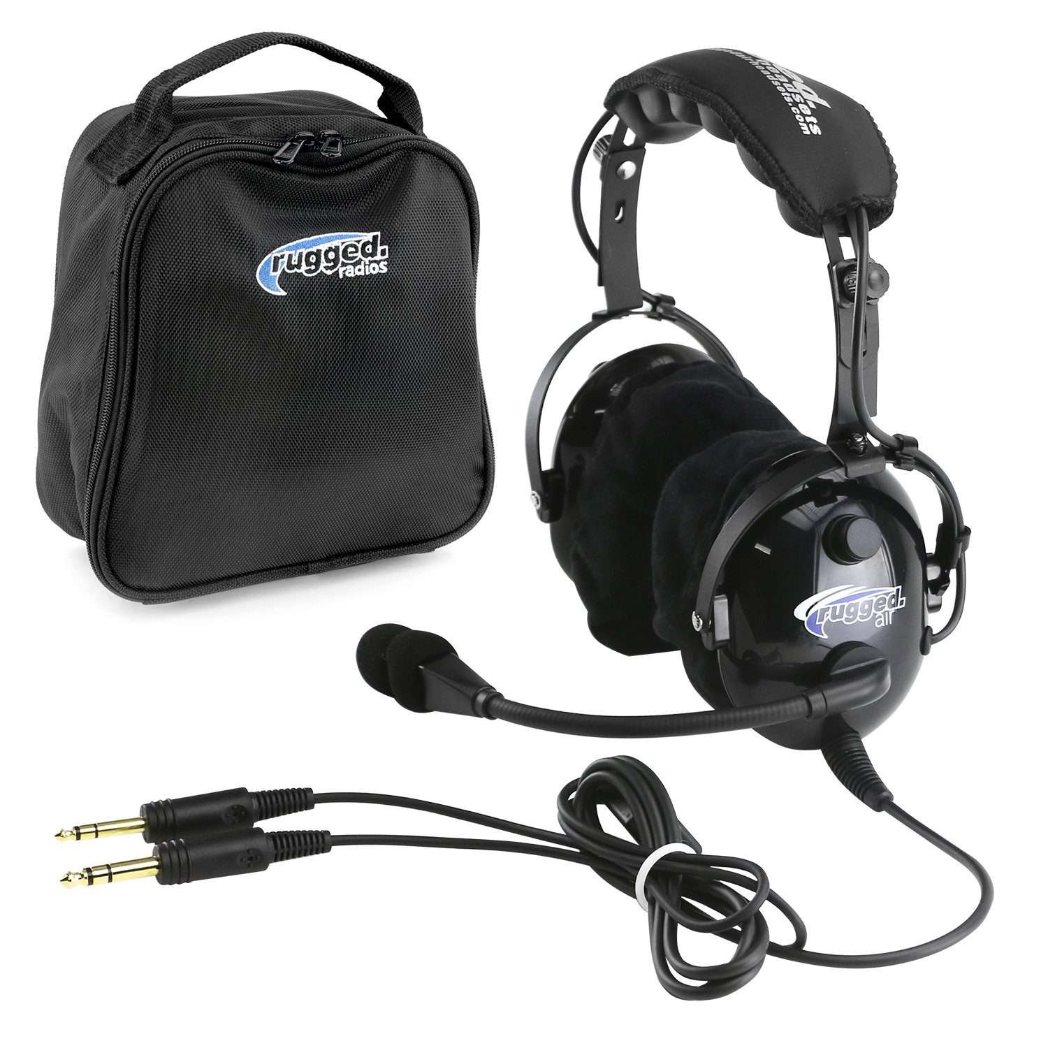 RUGGED AIR RA900 GENERAL AVIATION PILOT HEADSET