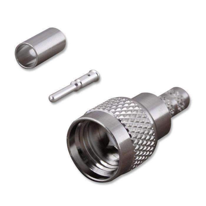 CRIMP ON UHF MINI MALE ANTENNA CONNECTOR