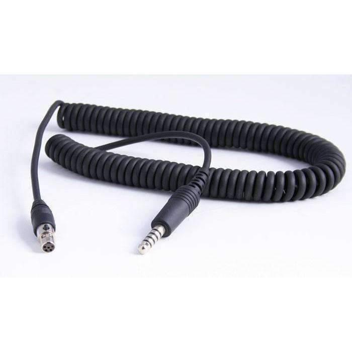 FIRECOM STYLE 5' FOOT HEADSET COIL CORD