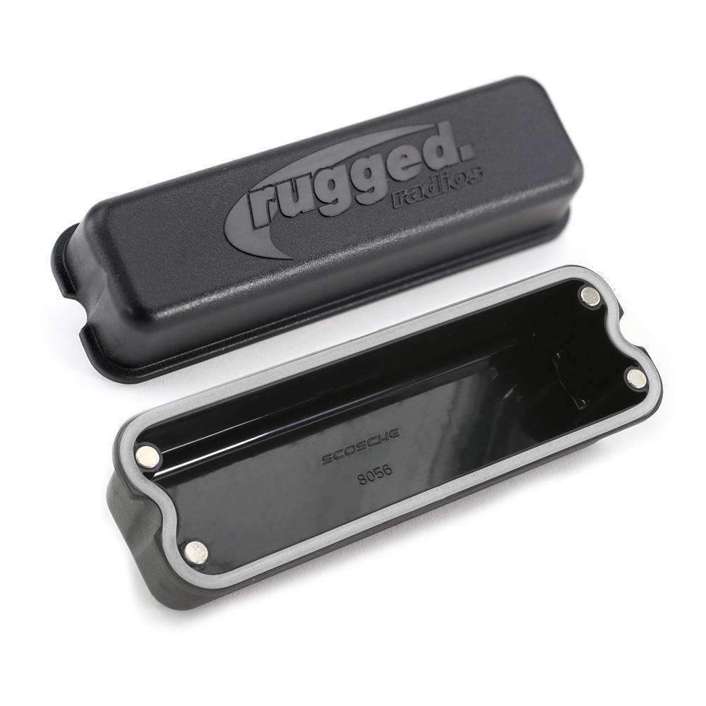 MAGNETIC RADIO COVER FOR RUGGED RADIOS M1, RM45, AND RM60 MOBILE RADIOS (BLACK)
