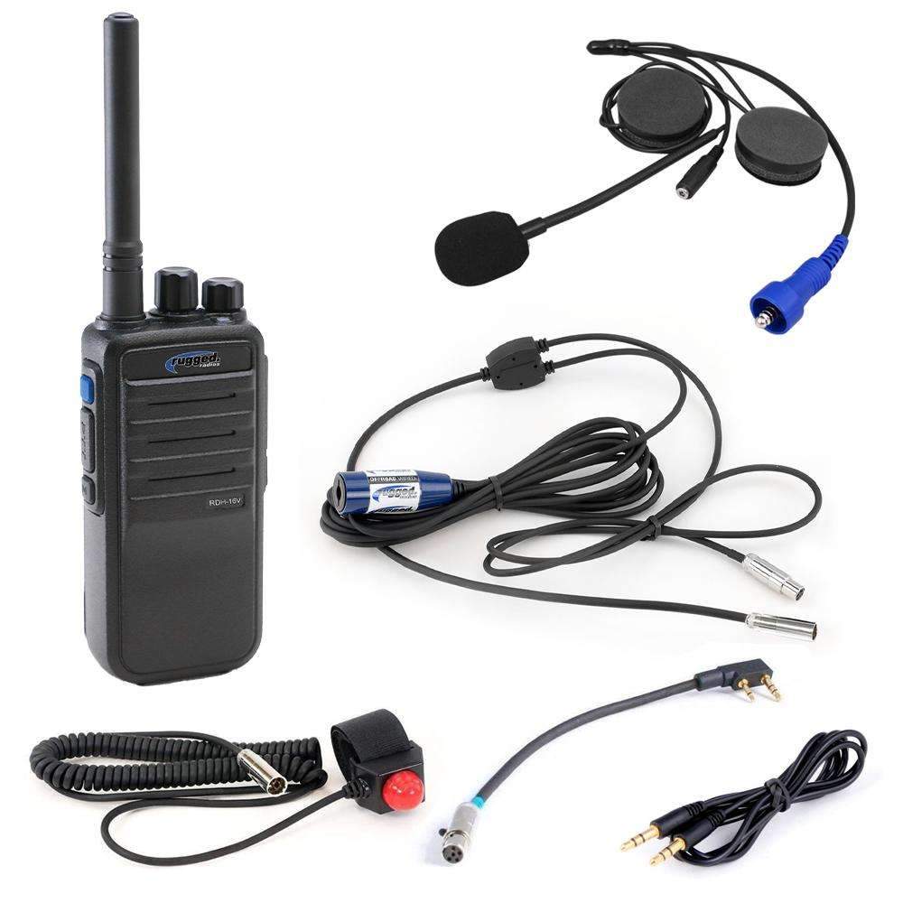 SINGLE SEAT OFFROAD KIT WITH DIGITAL HANDHELD RADIO (UHF)