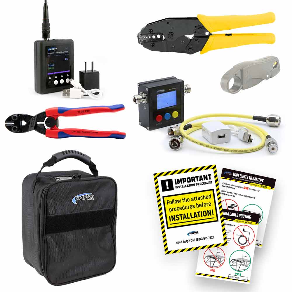 TECHNICIAN TOOL KIT WITH CARRYING BAG