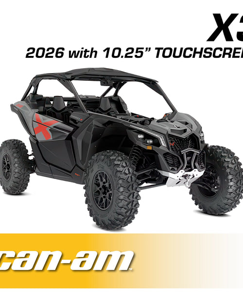 2026 Can-Am Maverick X3 Complete Communication Kit with Bluetooth Intercom and 2-Way Radio (10.25" Touchscreen Models Only)
