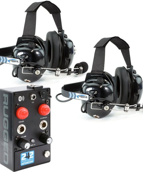 242 Portable Intercom Kit – 2-Person Bluetooth Intercom System