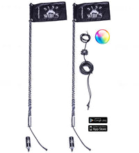 2x 187 LED Whips (1 Pair) 1FT