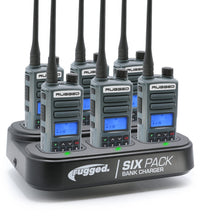 6 PACK - Choose Your GMRS Two Way Handheld Radio