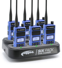 6 PACK - Choose Your Business Band Two Way Handheld Radio