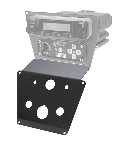 Lower Accessory Panel for Polaris RZR PRO XP, RZR Turbo R, and RZR PRO R Dash Mount Radio and Intercom