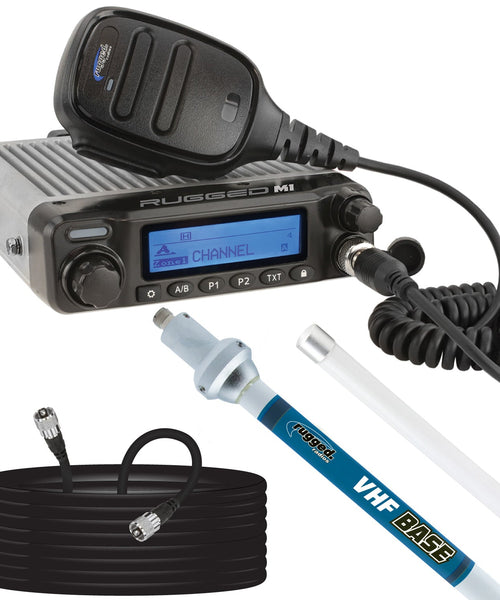 Base Camp - Digital M1 Mobile Radio with Fiberglass Antenna Kit