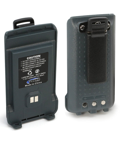 GMR2 Replacement Battery with 12v Charge Port and Belt Clip