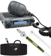 Base Camp - Rambler G4 High Power Mobile Radio with Fiberglass Antenna Kit