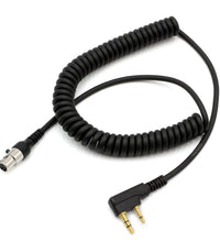 Rugged and Kenwood Handheld Radio - Headset Coil Cord
