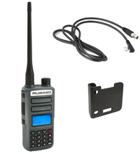 Rugged GMR2 PLUS - GMRS and FRS Two Way Handheld Radio with Mount and Intercom Cable