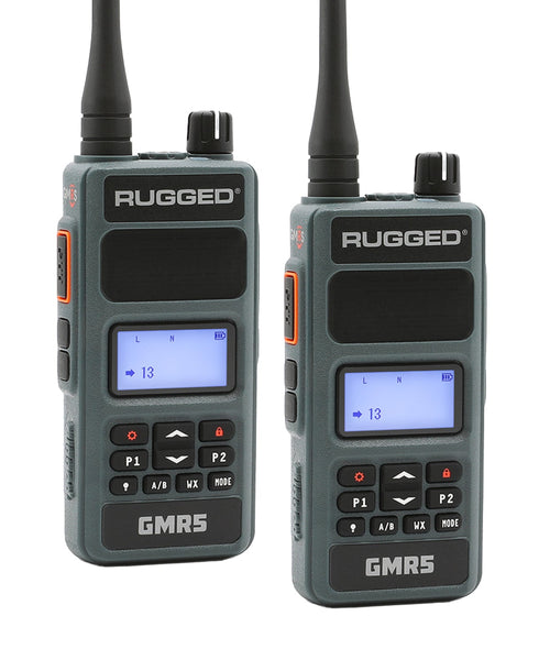 GMR5 - 5W GMRS Handheld Radio - 2 Pack