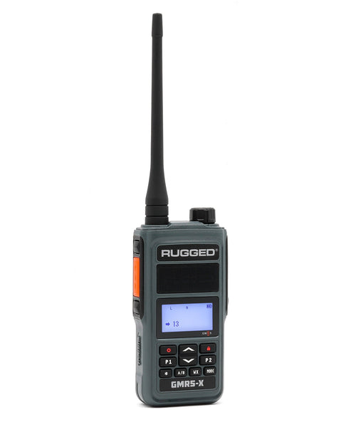 GMR5-X - 5W GMRS Handheld Radio - Waterproof with XL Battery