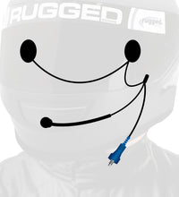 RUGGED Wired Helmet Kit with Alpha Audio Speakers and Mic