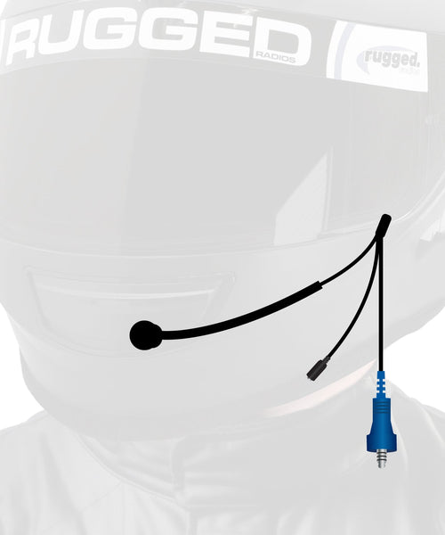 RUGGED Wired Helmet Kit with Mic and 3.5mm Jack