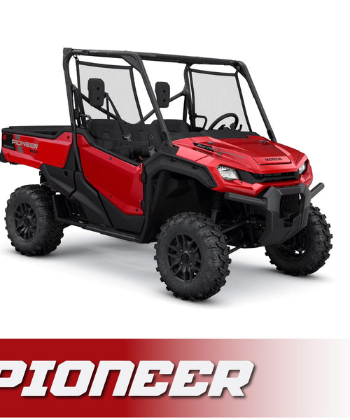Honda Pioneer Complete Communication Kit with Bluetooth Intercom and 2-Way Radio