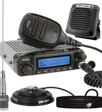 Radio Kit Plus - M1 RACE SERIES - High Power Waterproof Business Band Mobile Radio Kit with External Speaker