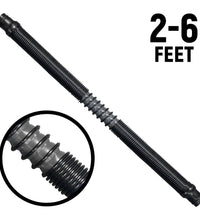 Ultra Flex Expandable Helmet Air Pumper Hose - 2 to 6 Feet