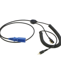 RUGGED Wired MOTO MAX Motorcycle Harness with Pre-Wired 2-Pin Rugged Handheld Radio Connector