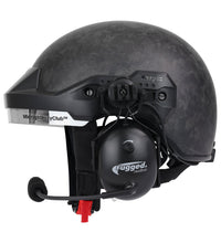 MRC Opposition Half Helmet with Rail Mounted Headset - DOT