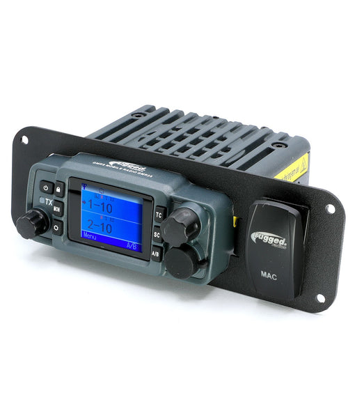 In-Dash Mount for GMR25 / ABM25 Mobile Radios with Switch Hole