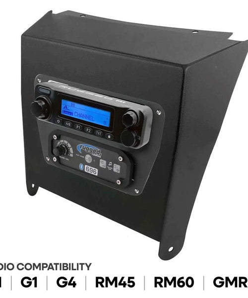 Kawasaki KRX Multi-Mount Kit for Rugged Mobile Radios and Intercom