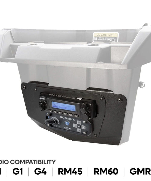 Can-Am Commander and Maverick - Glove Box Multi-Mount Kit for Rugged UTV Radios and Intercoms
