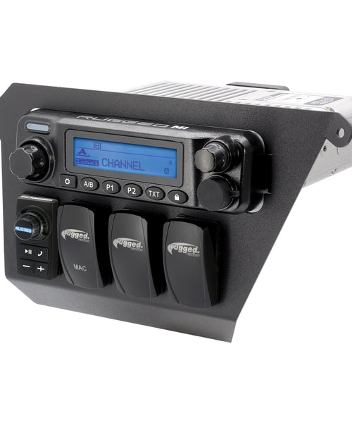 Honda Pioneer Mount for Radio, Switches, or Rocker Switch Intercom