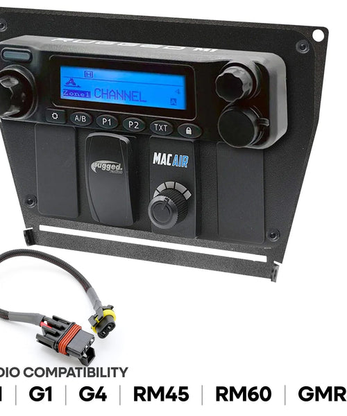 Polaris RZR PRO XP, RZR Turbo R, and RZR PRO R Dash Mount Radio and Intercom