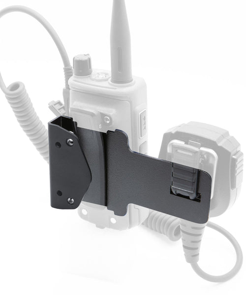 Radio and Speaker Mic Mount for Handheld Radios