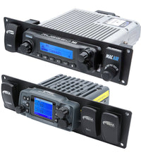 Yamaha Wolverine RMAX Mount for Mobile Radio and Rocker Switches