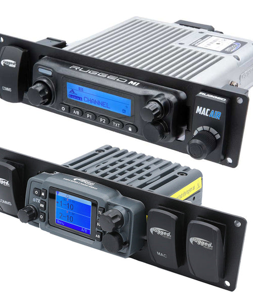 Yamaha Wolverine RMAX Mount for Mobile Radio and Rocker Switches