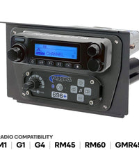 Polaris XP1 Mount Kit for Rugged Radios and Intercom