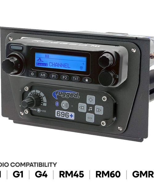 Polaris XP1 Mount Kit for Rugged Radios and Intercom