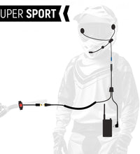 SUPER SPORT Complete Motorcycle Communication Kit with Lightweight SPORT Cables
