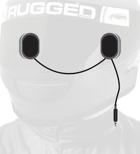 Alpha Audio Speaker Pods - Velcro Mounting and Gel Ear Pods - Stereo & Mono 3.5mm