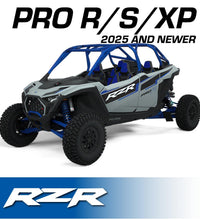 2025 and Newer Polaris RZR Pro XP, Pro R, and Pro S - Complete Communication Kit with Bluetooth Intercom and 2-Way Radio