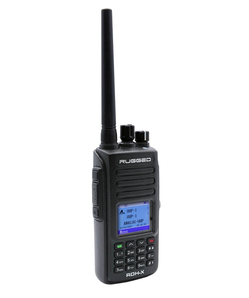 WATERPROOF - Rugged RDH-X - Business Band Two Way Handheld Radio - Digital and Analog