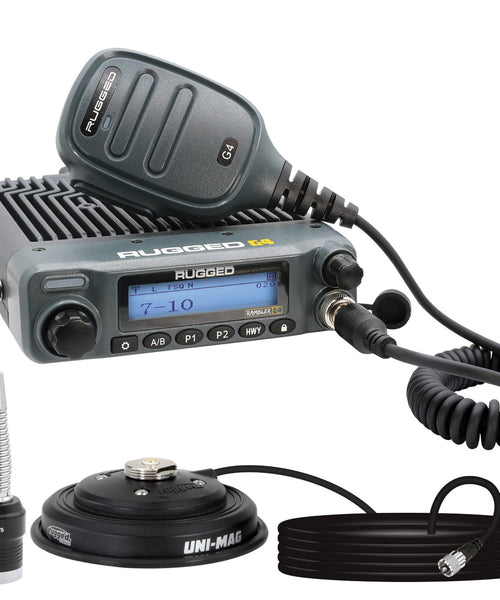Radio Kit - Rambler G4 GMRS Mobile Radio with Antenna