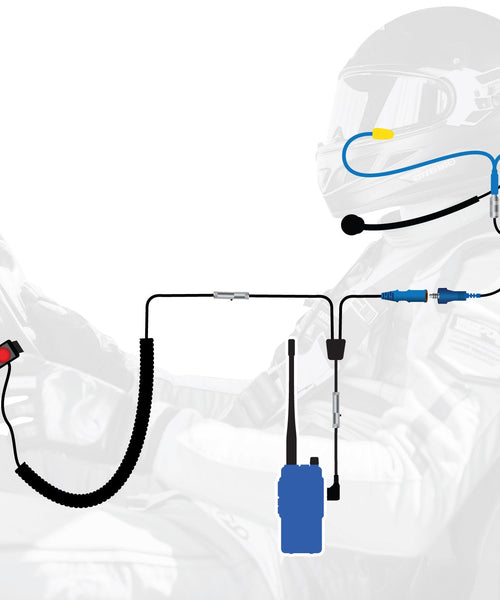 RUGGED Wired Driver Only Communication Kit with R1 Radio