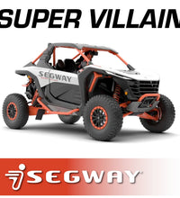 Segway Super Villain Complete Communication Kit with Bluetooth Intercom and 2-Way Radio