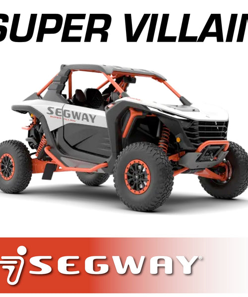 Segway Super Villain Complete Communication Kit with Bluetooth Intercom and 2-Way Radio